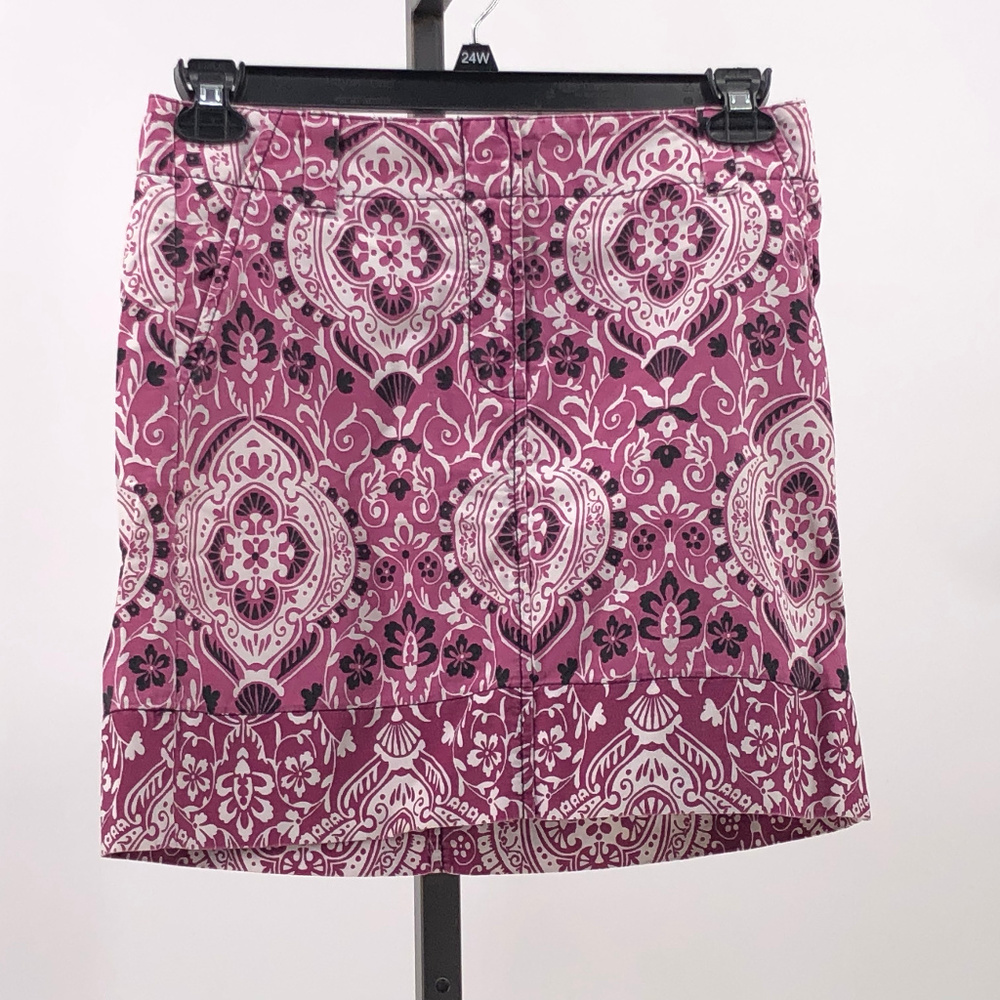 Ann Taylor LOFT printed skirt sz 4